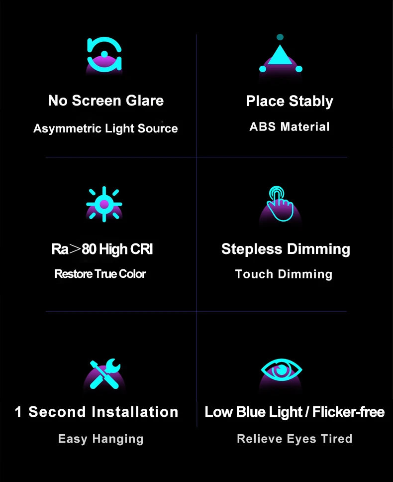 Laptop/Desktop Monitor Light Bar