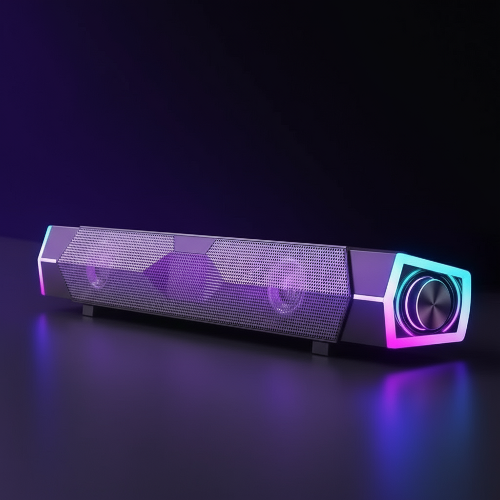 RGB Desktop Speaker | Wireless Bluetooth Speaker for Gaming and Music