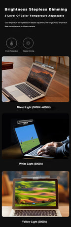Laptop/Desktop Monitor Light Bar