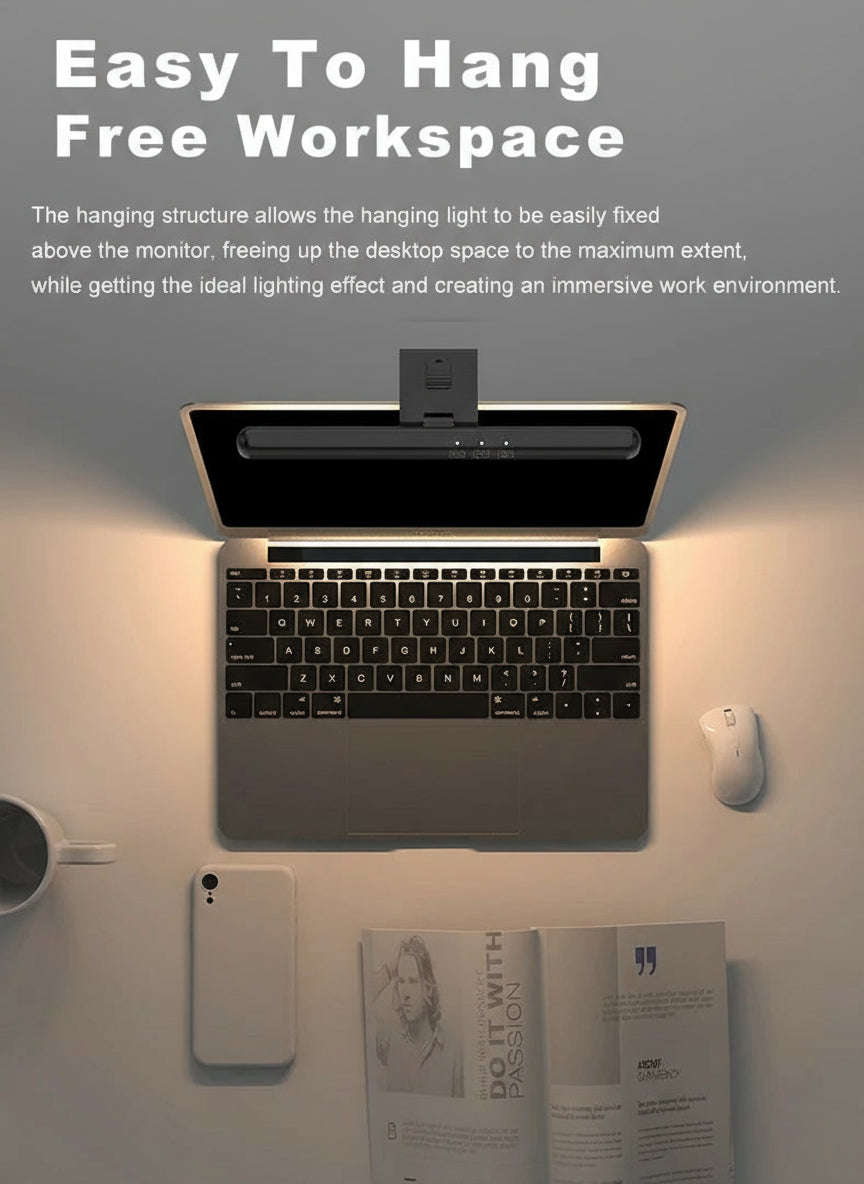Monitor Light Bar | Anti-Glare LED Desk Lamp for Eye Comfort