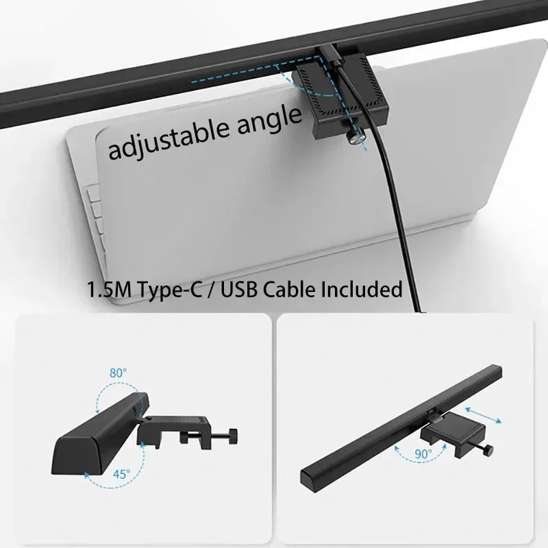 Monitor Light Bar | Anti-Glare LED Desk Lamp for Eye Comfort